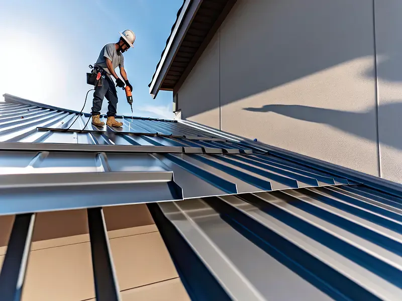 Service Metal Metal Roof in Dallas, TX - Dallas Roof Master